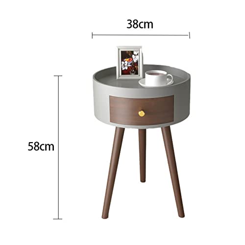 Table basse d'appoint petit espace et table de chevet bois - 3