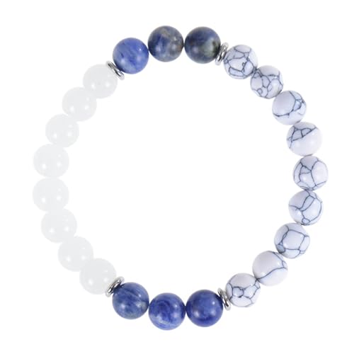 Pulsera de cristales curativos, piedras preciosas naturales, pulsera elástica de piedra 925, pulseras de amistad ajustables para mujer, regalos de cumpleaños, talla única, Collar Van Cleef Van Cleef