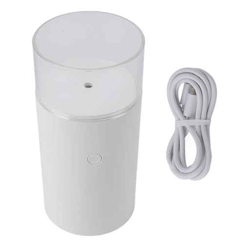 Difusor eléctrico aroma 60ml con luz vela USB blanco