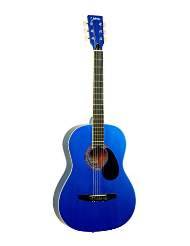 Johnson JG-100-SBL - Guitarra acústica para estudiantes, color azul metálico