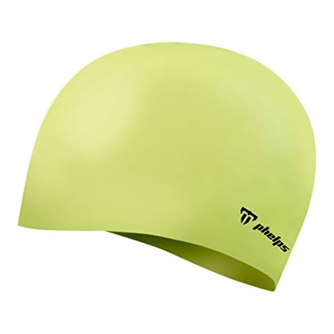 Phelps Classic Silicone Badekappe 2020 Hellgelb Cover