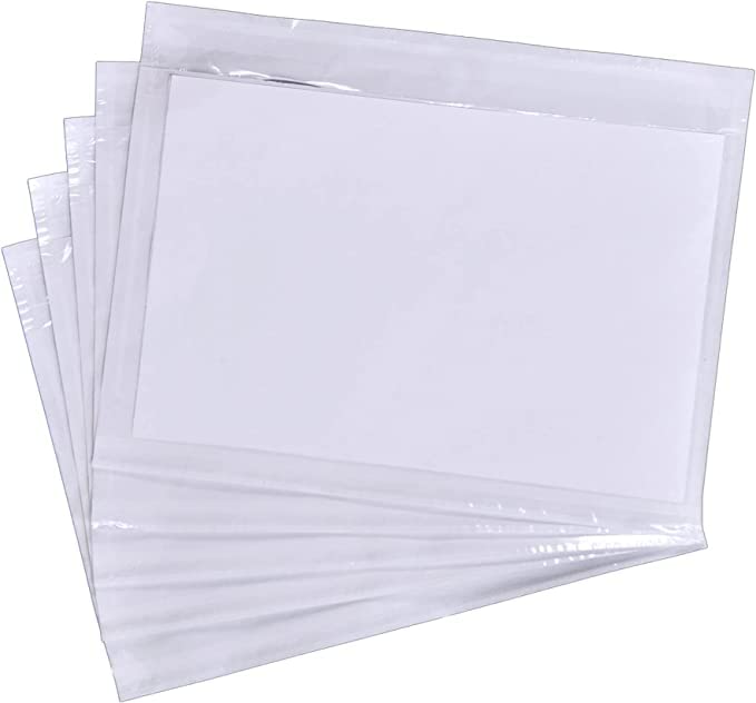 Pakomat Lieferscheintaschen Dokumenttaschen DIN C5 für A5 transparent selbstklebend (1000)