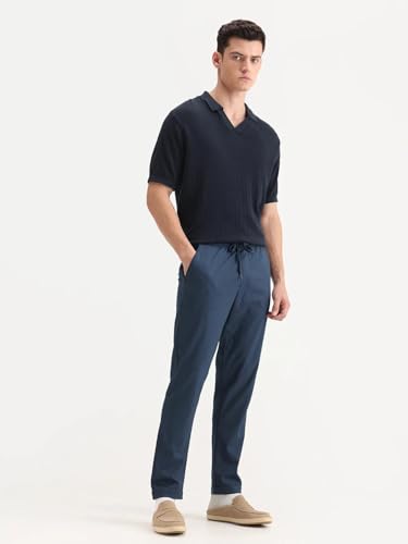 Image of Rare Rabbit Regular fit Striped Trouser