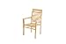 Produktbild Ploß Outdoor-Sessel Pittsburgh Eco - Teakholz-Sessel mit SVLK-Zertifikat - Gartensessel Holz Braun - Holzstuhl mit Armlehnen 63cm - Garten-Möbel aus Teak - bequemer Holzsessel für Terrasse & Balkon