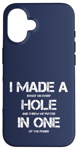 I Made A Hole in One �S���t �S���t���D�� �S���t�@�[ �j�� �������� �X�}�z�P�[�X iPhone 16 �p
