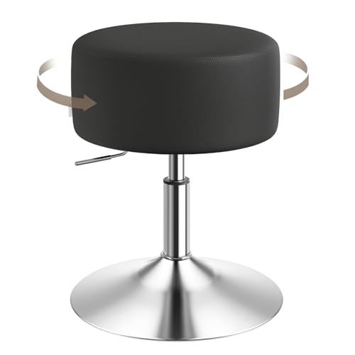 WOLTU Schminktisch Hocker, Schminkstuhl, Barhocker Rund, Höhenverstellbar,...