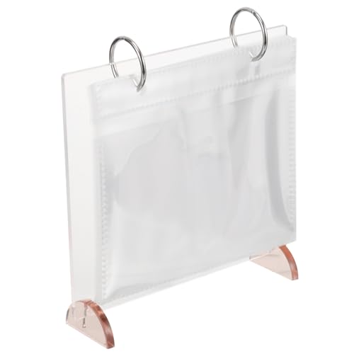 ABOOFAN Miniálbum De Fotos Pequeño Expositor Acrílico De Escritorio Libro De Fotos De 5 Pulgadas