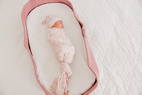 Image of Copper Pearl Swaddle Blankets for Newborns | Soft Stretchy Receiving Blankets for Boys and Girls | Large 46 x 46 Inch Baby Blankets | Lightweight and Breathable Swaddles | Cheery