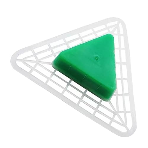Uonlytech Desodorantes para Urinarios Triangulares 10 Piezas Filtro Compatible Urinarios Masculinos Ambientador Eficaz para Baños Públicos