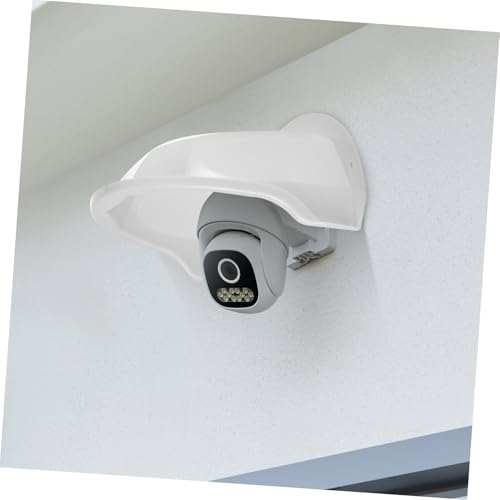 Protector para cámara exterior Happyyami blanco y resistente a la lluvia 4