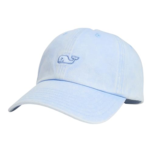 Image of Vineyard Vines Men's Garment-Washed Classic Whale Baseball Hat