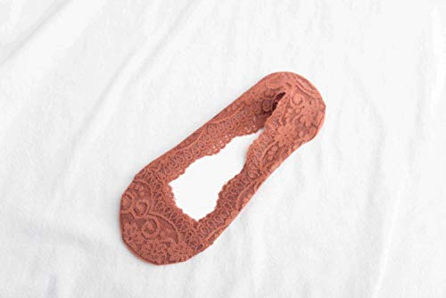 WEIZI Socken Lustige Silikon Frau Bas Spitze Kunst Mode No Show Kurzes...