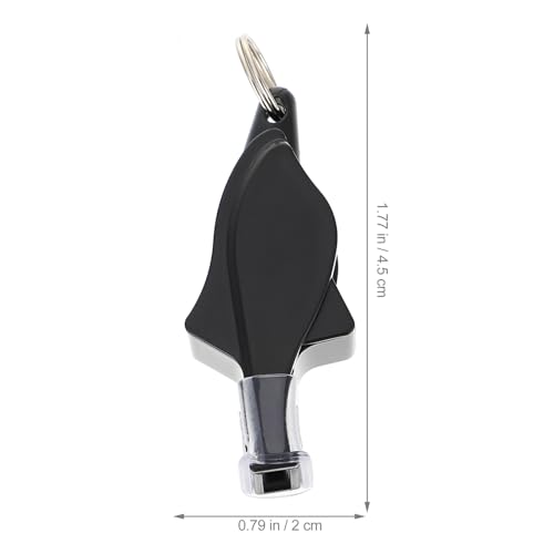 Silbatos deportivos de acero inoxidable 2 piezas miniatura 2