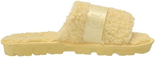 Guess Women's Cozzy Slipper, Lime Green, 6 | Image 5