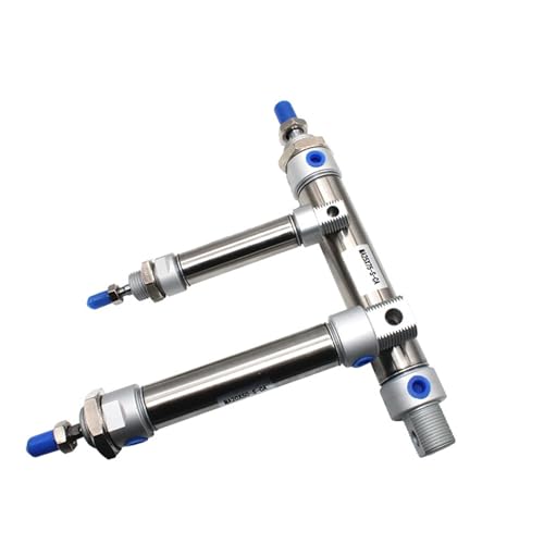 Cilindro neumático MA25 de acero inoxidable con carrera de 25mm para automatización 3
