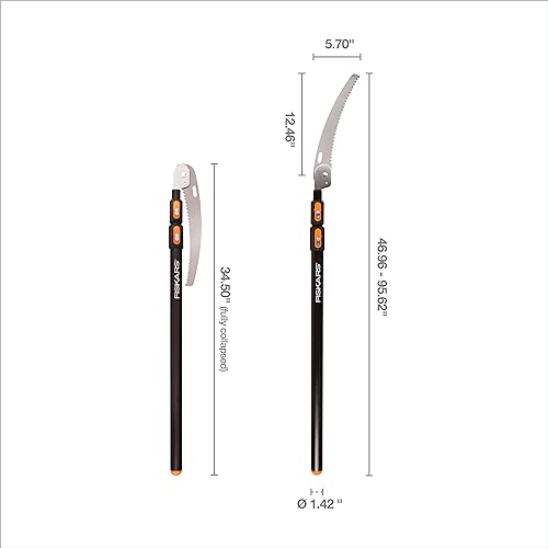 Fiskars Sierra de Poda Telescópica 3 a 8 pies miniatura 6