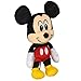 Wahu Aqua Pals Disney Classic Mickey Mouse Plush Water Toy for Kids Ages 2+, Fast-Drying Waterproof Plush Doll Toy for Pool and Bathtub, Medium, Red/Black, 16