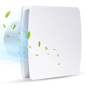 Vankarr GAZD 100mm Badlüfter Weiß