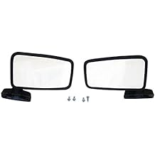 Crown Automotive Mirror Set Body, Black