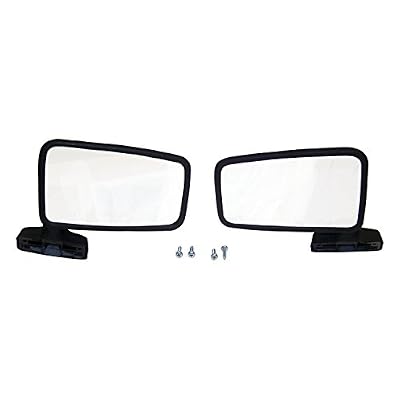 Crown Automotive Mirror Set Body, Black