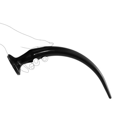 Image of Long Anal Plug, 13.7'' Unisex Flexible Anal Dildo Butt Plug Anal Training Vaginal Prostate Massage Stimulation for Men and Women (Small)