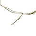 BlueRica Hemp Choker Necklace With Brown Coconut Beads & Puka Shells