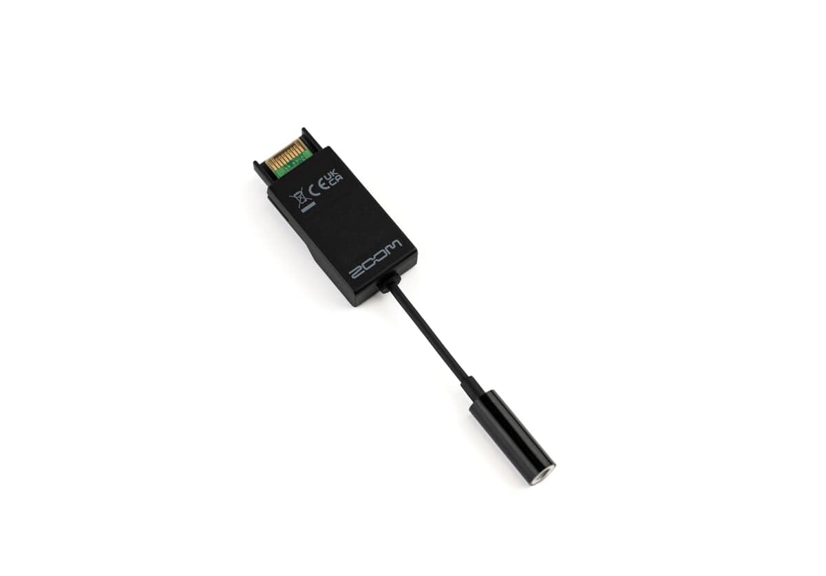 ZOOM TCA-1 Adapter Timecode, precyzyjny generator timecode do synchronizacji audio wideo do rejestratorów ZOOM, Czarny