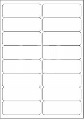 PickTheDealMulti Purpose Self Adhesive Labels (Lable Size 99 x 34 mm, 16 Lable in A4)(Pack of 40 Sheet)