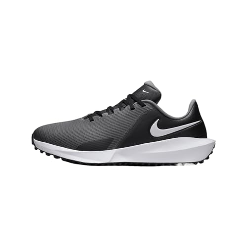 Nike Infinity G NN Golf Shoes (Wide) (FN0565-001, Black/Smoke Grey/White)