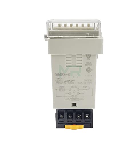 Temporisateur cyclique numérique EZZON DH48S-S relais temporisé 8 broches 220V avec socle - 4
