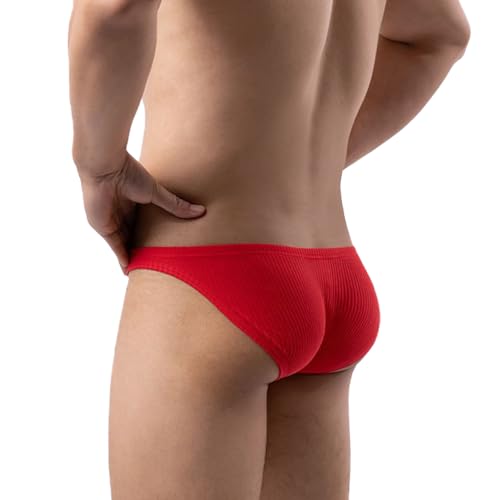Men's Sexy Underwear Briefs Male Underpants Low Rise Bikini Bulge Pouch Panties