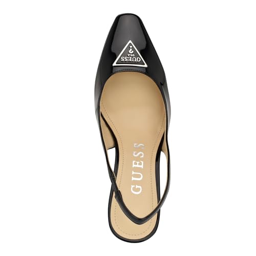 Guess Women's Valinda Pump, Black Patent 002, 6.52