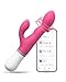 Produktbild LOVENSE Nora Bluetooth Rabbit Vibrator mit App Steuerung, Frauen Kaninchen Vibratoren für Klitoris und G-punkt, Unbegrenzte Benutzerdefinierte Vibrationsstufen und Muster