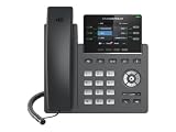 Telefono IP Grandstream GRP2613W Wi-Fi 6 PoE Nero