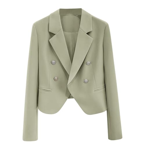 Blazers courts pour femmes veste élégante et ajustée de tailleur finitions de qualité supérieure