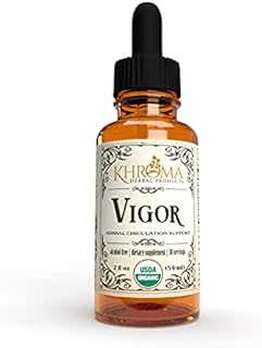 Vigor - Organic Circulation Complex - Absolutely The Most Effective Circulatory Support You'll Ever Take - 2 oz Liquid - 30 Servings
