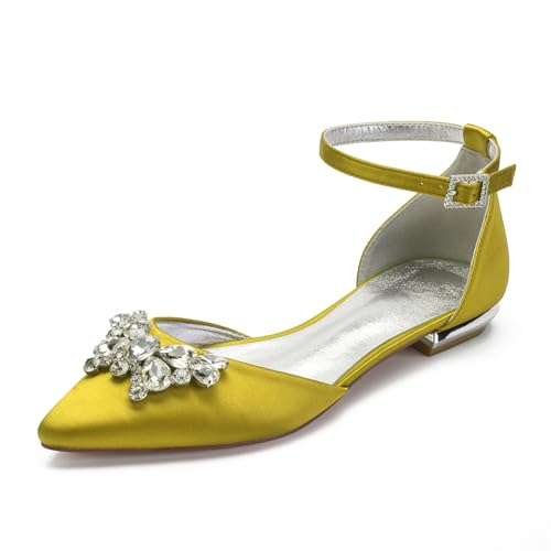 Chaussures de mariage plates pour danser confortablement en robe de mariée
