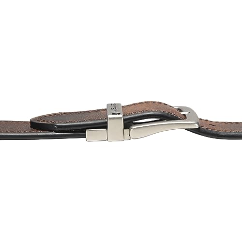 Carhartt Men's Belt, Available In Multiple Colors & Sizes, Oil Finish Leather Reversible (Brown/Black), 38 #TOP3