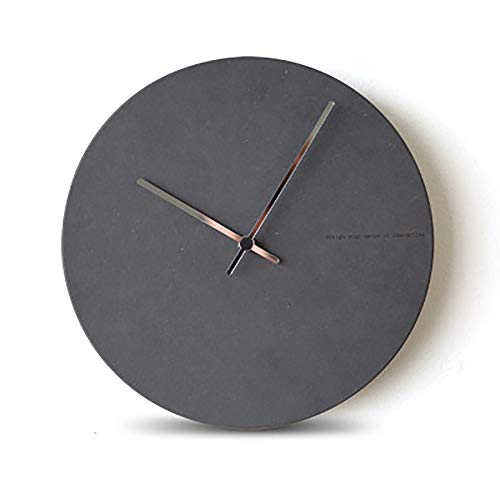 Horloge murale créative XJBTBA pour un salon chaleureux et une nuit tranquille