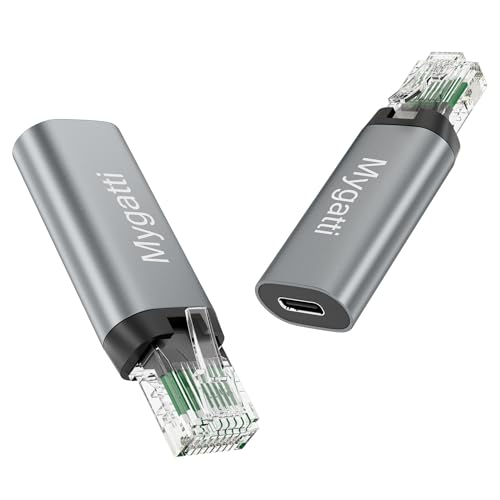 Adaptateur USB C femelle vers Ethernet pour réseau stable Gigabit RJ45 PC et tablette