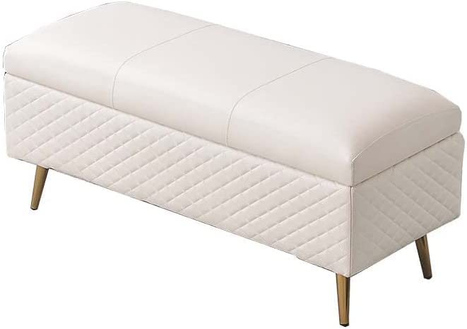 Tabouret Repose-Pieds Rembourré au Design Moderne et Finitions Haut de Gamme