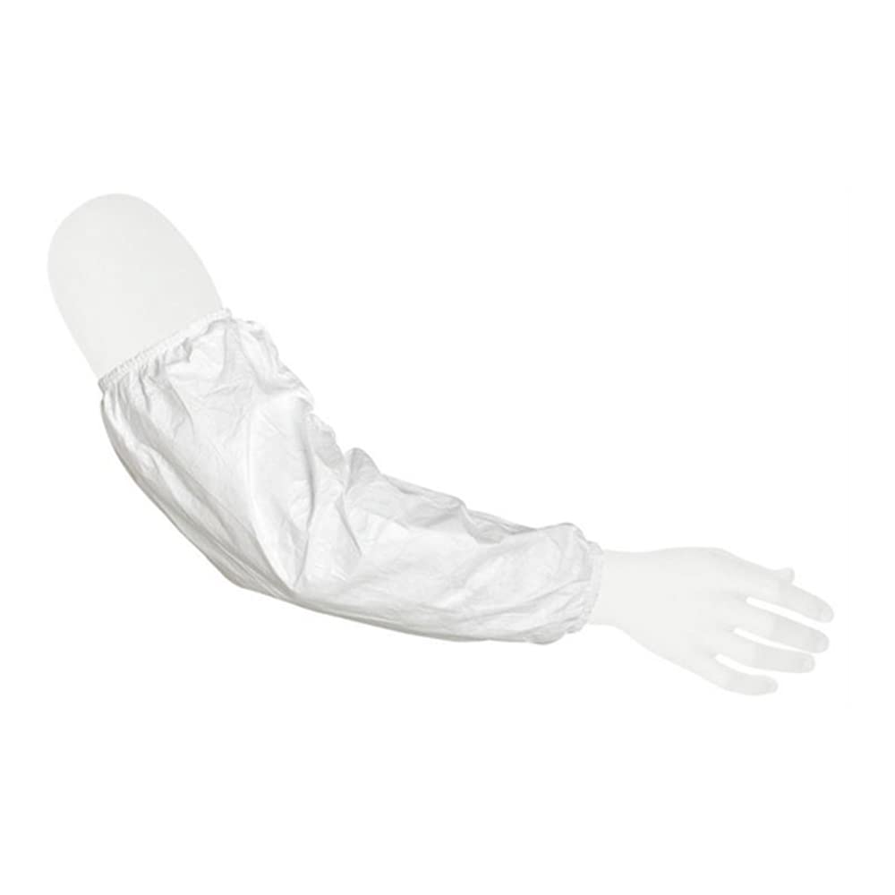 Dupont IC501BWH0001000B Tyvek IsoClean Sleeve, Universal, White (Pack of 100)