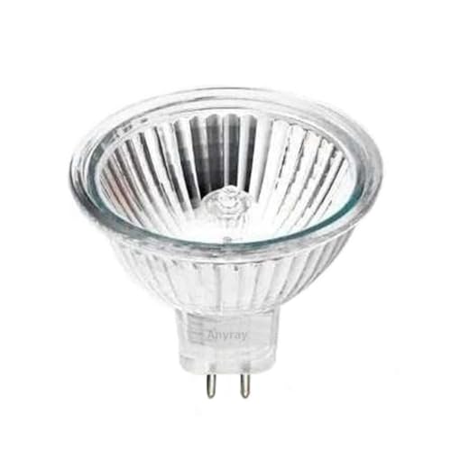 Anyray A1881Y (10)-Pack 20W MR16 BAB Flood Light Bulbs 12V 20 Watt