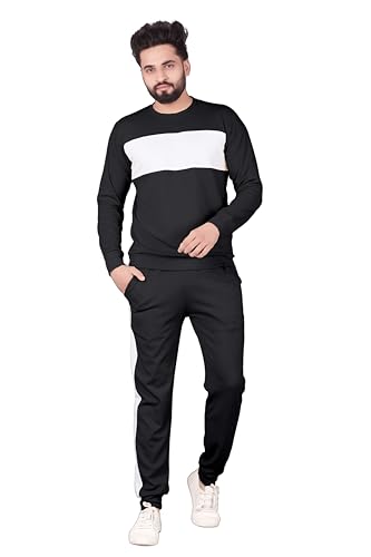 CUBIQ Men's Cotton‑Blend Tracksuit – 77% Off, Best Price Review