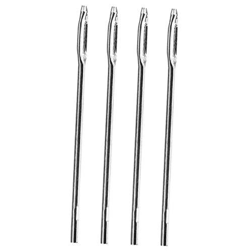 DECHOUS 4Pcs Tire Repair Kit with Split Eye Needles Professional Puncture Plug Tools for Car Truck Motorcycle and Bicycle Essential Tire Repair Accessories for