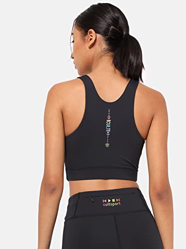 Image of CULTSPORT Women's Polyester Lightly Padded Wire Free Sports Bra