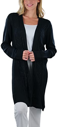 Image of ToBeInStyle Women's Warm Heavy Knit Long Sleeve Cardigans