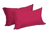 El paquete incluye: 2 fundas de almohada de 50 x 80 cm. Hecho de 100 % algodón, ligero, transpirable y absorbe la humedad. No necesita planchado y es fácil de limpiar.