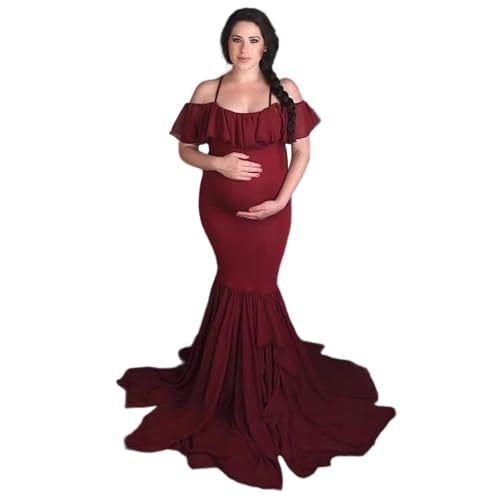 Robe de maternité élégante confortable pour masquer la fatigue