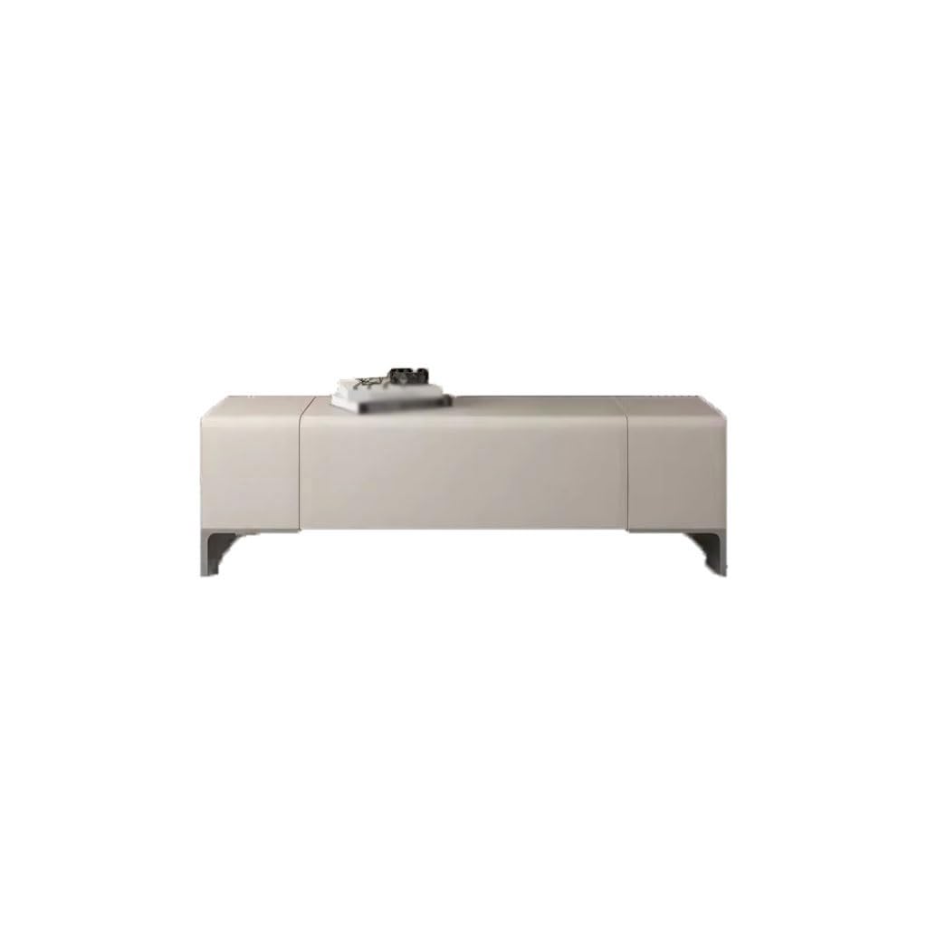 Generico Panca Leggera di Lusso Italiana - Elegante Sgabello per Soggiorno, Camera da Letto e toletta - Semplice Panca portascarpe con Comodi poggiapiedi - 150x42x45 cm